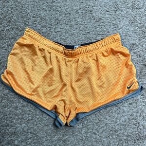 Nike Women's Orange Athletic Shorts